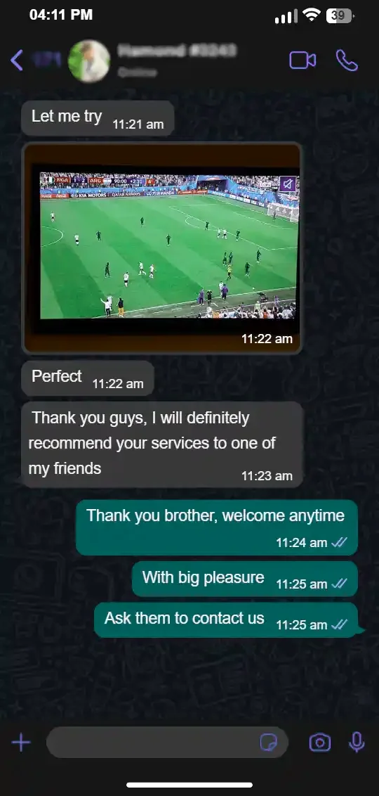 IPTV happy customer 8